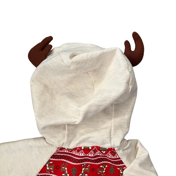 Rudolph the Red Nosed Reindeer Infant Bodysuit Outfit  Sz 6mo - Picture 8 of 12